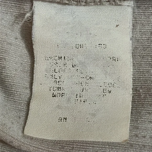 VTG Y2K Lee Riveted Stretchy Ribbed Velour Mock - Picture 7 of 9